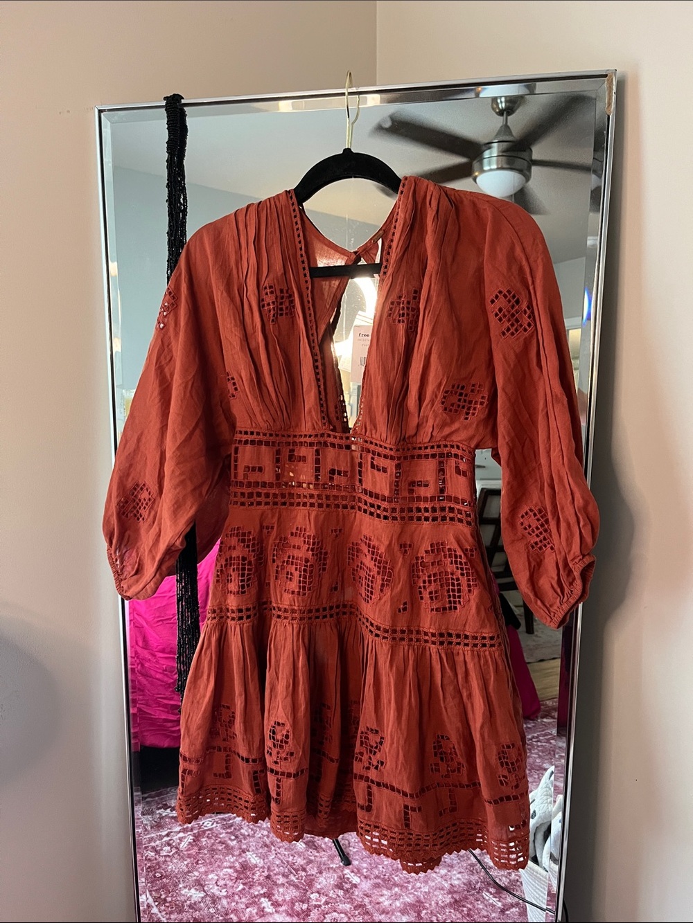 NWT Free People Rusty Worthy Dress